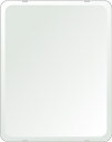\今だけP2倍+送料無料!!/ クリスタル ミラー 洗面鏡 浴室鏡 400x500mm 角丸四角形 デラックスカット 洗面 鏡 浴室 壁掛け ミラー 日本製 5...