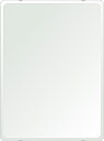 \今だけP2倍+送料無料!!/ クリスタル ミラー 洗面鏡 浴室鏡 608x811mm 角丸四角形 デラックスカット 洗面 鏡 浴室 壁掛け ミラー 日本製 5...