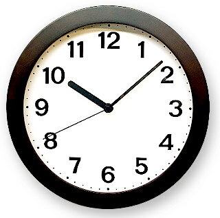 時計 クロック 掛け時計 掛時計 壁掛け時計 おしゃれ デザイン インテリア 通販 (ナチュラル、シンプル):QsL50t1-DBK