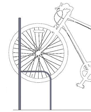 サイクルスタンド スチール 床付け 1台 用 日本製 自転車スタンド 屋外 自転車 スタンド 自転車 自転車..