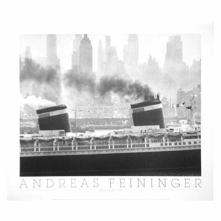 アンドレアス ファイニンガー【Andreas Feininger】 ポスター アート ポスター New York 1952