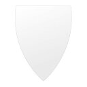 スーパークリアー ミラー 400x530mm セミナベット シンプルカット 鏡 壁掛け ミラー 壁掛け 日本製 5mm厚 玄関 リビング 寝室 トイレ 高透過 ...