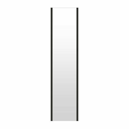 リフェクス ミラー 20〜30x130cm ブラック 黒 黒色 割れない鏡 割れないミラー 鏡 壁掛け ミラー 超軽..