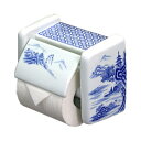 ペーパーホルダー 吉祥 有田焼 伊万里焼 磁器 陶磁器 トイレ トイレットペーパーホルダー トイレペーパーホルダー ペーパーホルダーカバー おしゃれ 和風 日本...