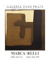 コンラッド マルカ レーリ【Conrad Marca-Relli】 ポスター アート ポスター Galeria Joan Prats Barcelona 1978〔ビンテージ〕 母の日 父の日 祝い 家具 送料無料