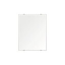 \今だけP2倍+送料無料!!/ スーパークリアー ミラー 350x450mm 長方形 クリスタルカット 鏡 壁掛け ミラー 壁掛け 日本製 5mm厚 玄関 リビング 寝室 トイレ 高透過 高精彩 壁掛け鏡 ウオールミラー 姿見 全身 角型 四角 四角形