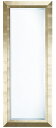 \今日までP2倍+送料無料!!/ 天然木 シャンパンゴールド仕上げ ミラー 600x1500mm 長方形 鏡 壁掛け ミラー 壁掛け 玄関 リビング 寝室 トイ...