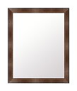 \今日までP2倍+送料無料!!/ 心を和らげるブラウン色 鏡 壁掛け ミラー 473x574 長方形 国産 壁掛け鏡 壁掛けミラー ウォールミラー 姿見 鏡 全...