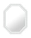 \今日までP2倍+送料無料!!/ 縁起の良い八角形 鏡 壁掛け ミラー 381x483 国産 5mm厚 壁掛け鏡 壁掛けミラー ウォールミラー 姿見 鏡 全身 ...
