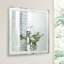 エッチング ミラー 550x550mm 正方形 鏡 壁掛け ミラー 壁掛け 玄関 リビング 寝室 トイレ 洗面 洗面所 洗面鏡 壁掛け鏡 ウォールミラー 姿見 ...