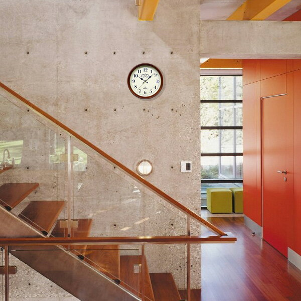 オフィスに正確な時間を表示 日本製 時計 壁掛け 時計 かけ時計 木製 プレゼント おしゃれ 北欧 電波時計 電波 時計 電波式 クオーツ クォーツ式 正確 正しい 時間 連続秒針 静音 静か 秒針 スイープ タイプ スイープムーブメント 夏休み 帰省 家具 鏡 送料無料 [2]