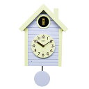 鳩時計 ハト時計 はと時計 振り子時計 日本製 掛け時計 掛時計 壁掛け時計 壁掛け かけ時計 柱時計 木製 プレゼント おしゃれ 北欧 （カッコー時計 仕掛け からくり）（子供 キッズ 子供部屋）（かわいい） 母の日 父の日 祝い 家具 送料無料