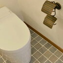 2連 ダブル ペーパーホルダー アイアン トイレ 真鍮 トイレットペーパーホルダー トイレペーパーホルダー ペーパーホルダーカバー ロールペーパーホルダー アン...