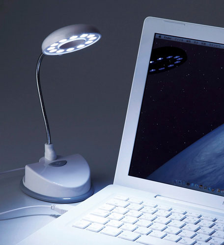 USB電源 電気スタンド デスクスタンド テーブルライト スタンドライト USB 専用 電灯 照明 ライト デスクライト デスクランプ 白色 ホワイト おしゃれ シンプル 軽量 軽い 北欧 おすすめ オススメ 引越し 卒業 入学 式 新生活 送料無料 [2]