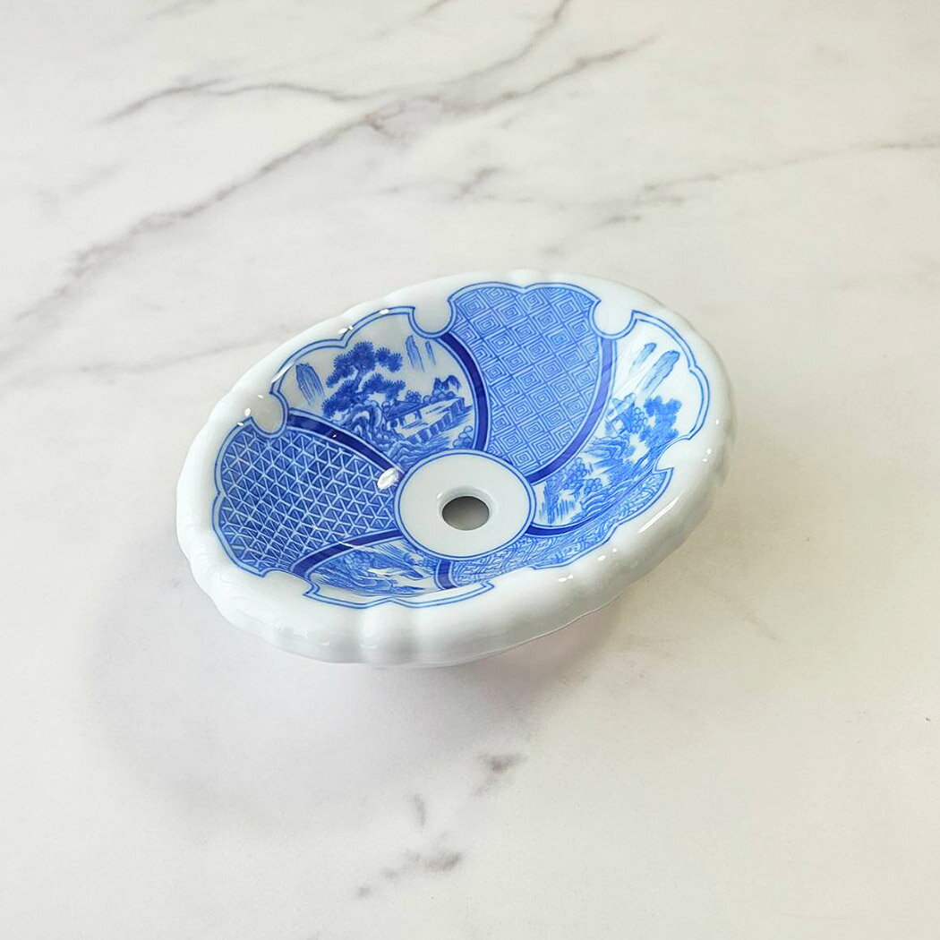 ソープ ディッシュ 吉祥 有田焼 伊万里焼 磁器 陶磁器 ソープディッシュ 石鹸置き 石鹸入れ 石鹸皿 せっけン皿 ソープトレイ おしゃれ 有田 和風 日本風 北欧 引越し 新生活 お祝い 母の日 送料無料
