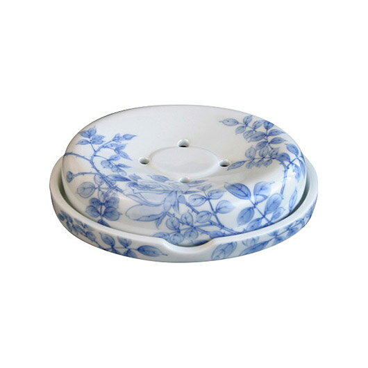 ソープ ディッシュ 薔薇 有田焼 伊万里焼 磁器 陶磁器 ソープディッシュ 石鹸置き 石鹸入れ 石鹸皿 せっけン皿 ソープトレイ おしゃれ 有田 和風 日本風 北欧 クリスマス 七五三 お祝い 送料無料