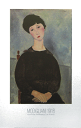 \今だけP2倍+送料無料!!/ アメデオ モジリアーニ【AmedeoModigliani】 ポスター アート ポスター Broun Young Girl