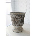 \今日までP2倍+送料無料!!/ ポット 2点入り 鉢 鉢カバー 陶器 花 植物 植木 ポット 受け フラワースタンド フラワーラック プランターラック 花台 室内 玄関 庭 庭づくり ガーデニング 園芸 趣味 DIY 屋外 おしゃれ 北欧 アンティーク レトロ