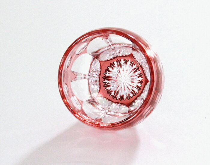 【メーカー直営店】江戸切子カガミクリスタルKAGAMI冷酒グラス冷酒杯「桜」T535-2683-CAU