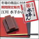 江川の水ようかん2枚入りふくいけん えがわ ようかん 江川 水羊かん 福井 お土産（おみやげ）福井県（名物）おいしい 水羊羹