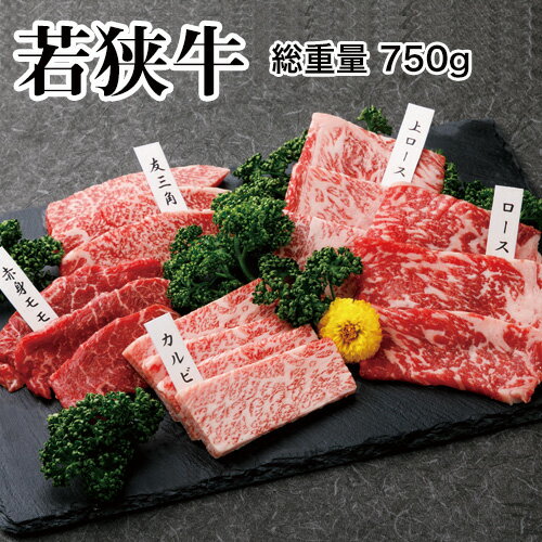 Rakuten - 2-2若狭牛 焼肉食べ比べ5種【冷凍】赤身モモ、友三角、ロース、上ロース、カルビ（各150g）焼肉おいしい 福井県 福井 お土産 特産物贈り物