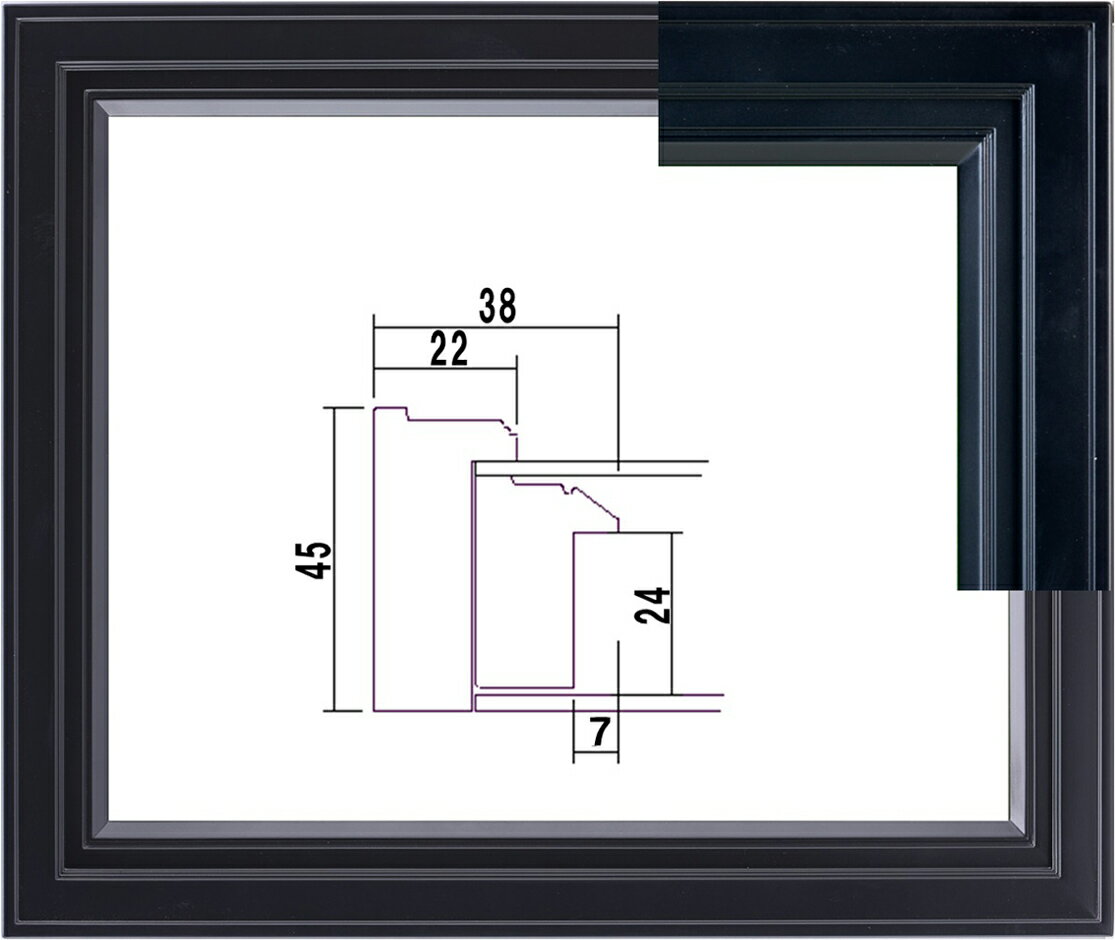 楽天フレームインテリアオカモト新商品　7753　SM　油絵用額縁、油彩用額縁、油彩額、油絵額、