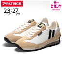 パトリック PATRICK スニーカー メンズ レディース きれいめ MARATHON マラソン オーツ MARATHON_OATS 942350 ホワイト/ベージュ 送料無料
