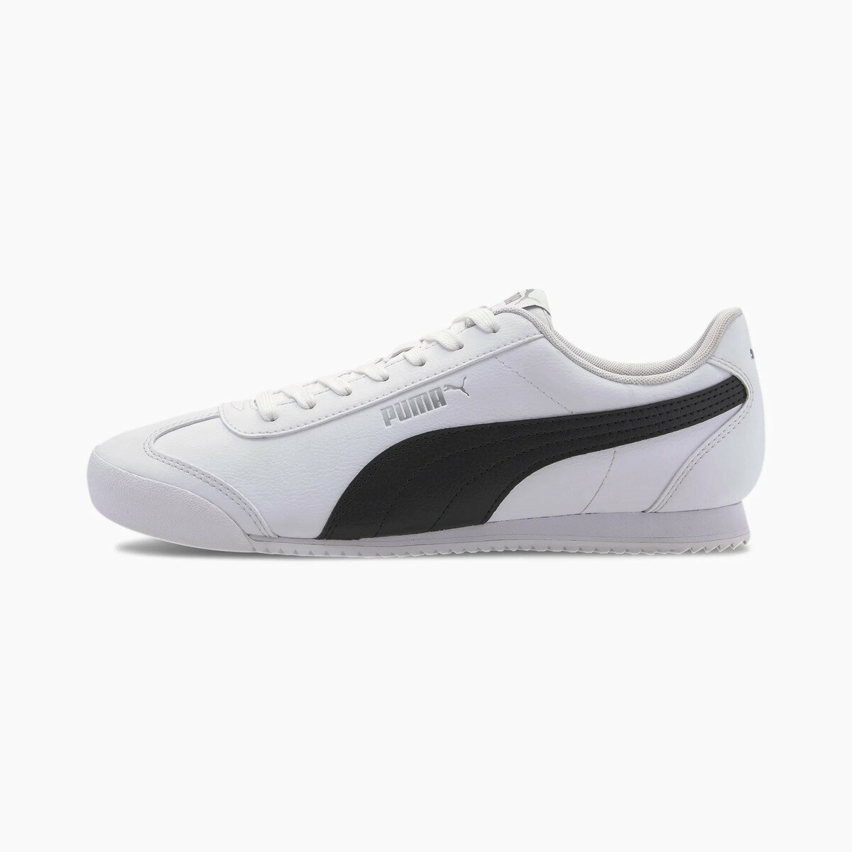 【39ショップ買い回り期間限定P10倍!】プーマ レディース チュリーノ FSL PUMA 372861 ホワイト/ブラック スニーカー シューズ 紐靴 コート系 ローカット 送料無料