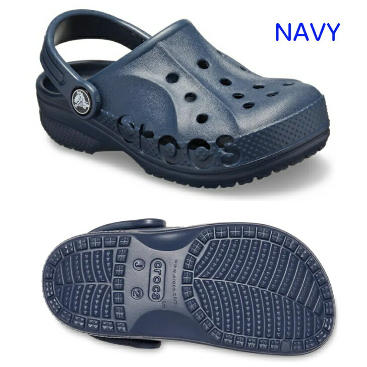 クロックス サンダル キッズ バヤ クロッグ キッズ crocs KIDS' BAYA CLOG 207013 NAVY ネイビー OCEAN サックス PINK ピンク BLACK ブラック 送料無料