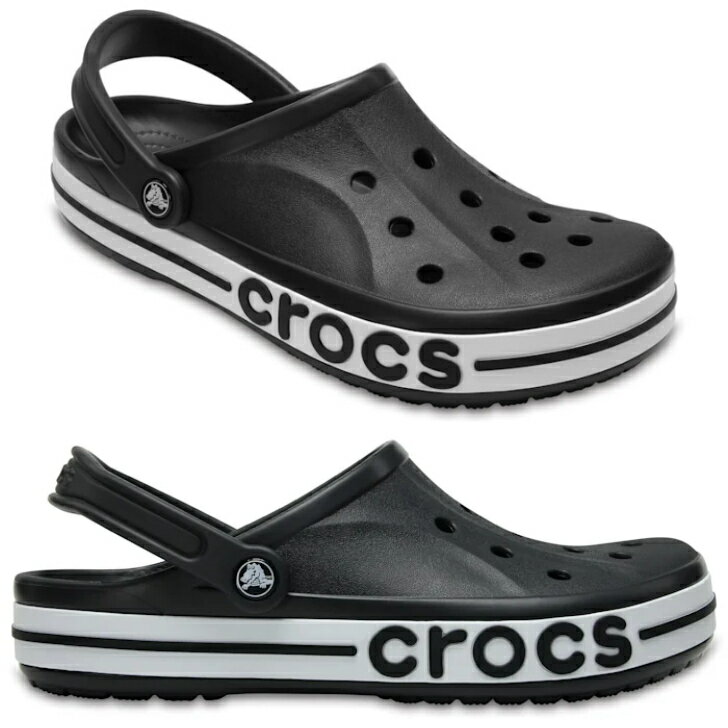 クロックス レディース メンズ サンダル バヤバンド クロッグ BAYABAND CLOG シューズ crocs 205089 ブラック/ホワイト ネイビー/ペッパー 送料無料