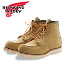 レッドウィング ブーツ メンズ REDWING 6 CLASSIC MOC Style No.8173 クラシック 6インチ モックトゥ スエードレザー ブーツ Hawthrne Abilene Roughout ホーソーン「アビレーン」ラフアウト Eワイズ 送料無料