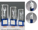 【プレート彫刻無料】ガラス製ブロンズBW-2398-A ガラス製トロフィー 表彰 記念品 レプリカ