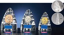 【プレート彫刻無料】ガラス製楯S-6143-B 表彰 記念品 賞品 レプリカ