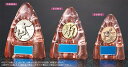 【プレート彫刻無料】ガラス製楯S-6144-A 表彰 記念品 賞品 レプリカ