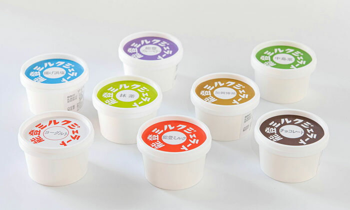 ※お届け日ご指定不可【送料込】 能登ミルクジェラートセット