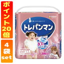 【訳あり】トレパンマン ピンク ビッグ 17枚入り 女の子用 4袋セット トイレトレーニング専用パンツ こども用紙おむつ ユニ・チャーム トレーニングパンツ ト...
