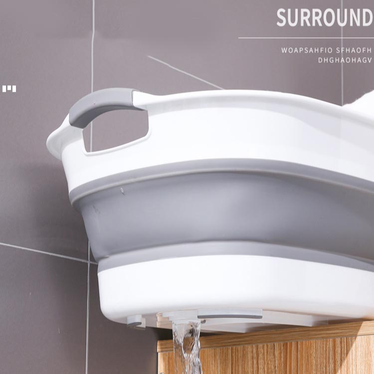 ベビーバス 折りたたみ ソフトバケツ 大きめ ソフトタブ 赤ちゃん 新生児 乳幼児 沐浴 洗い桶 ベビー お風呂 ソフトタブワイド 折りたたみ 折り畳みたらい 洗い桶 洗濯 ペット 洗濯物 バケツ 洗濯かご バスタブ 足湯 犬猫用お風呂 ペットバス 多機能