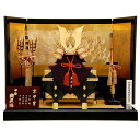 【五月人形】【京甲冑】京兜平飾り 13号手打ち大桑之兜 【平安武久】【京兜平飾り】【平飾り】K-407