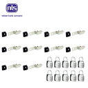 【送料無料 防犯用品】NLS ドアジョイナー40+ABUS(アバス)符号錠付■10個セット
