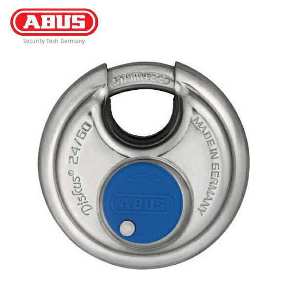 【南京錠 ABUS】アバス ディスカス 24IB-60/円盤形南京錠/防犯用品・ドイツ製
