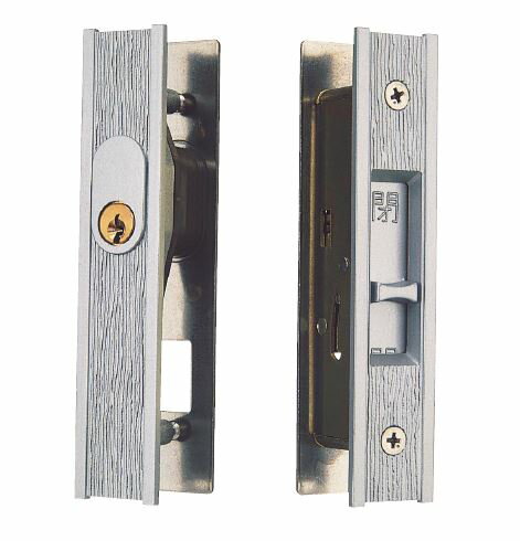 玄関 引違戸錠 汎用タイプ WEST 324-S1805-ST (CL-770) 鍵