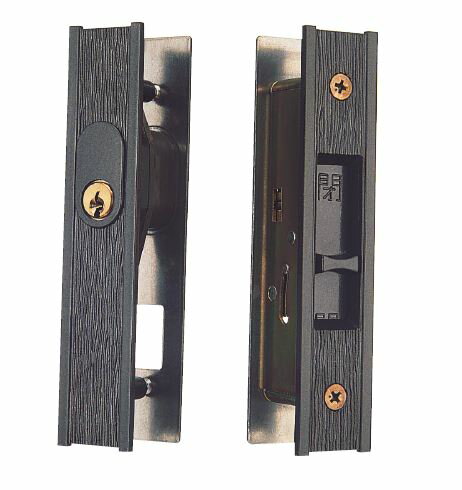 WEST 324-S1805-BT(CL-770B ブロンズ) 玄関 引違戸錠 汎用タイプ 鍵