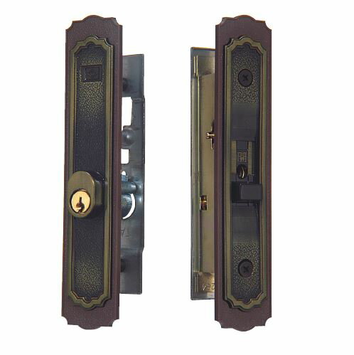 玄関 引き違い戸錠 YKK アルコック /アルファ K-4056-ALU-B