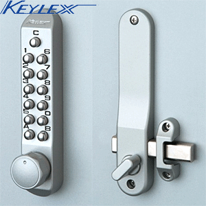 KEYLEX キーレックス500シリーズ面付本締錠Sタイプ22204-Sタイプ扉厚30〜45mmデッドボルト72mmタイプ暗..