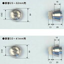 MIWA 鍵 シリンダー 交換用シリンダー MIWA-DZ (BH)用サムターン シルバー色 美和ロック