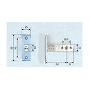 MIWA 美和ロック 三協アルミサッシ向け TESPチューブラーケース EC3KTE-1 【在庫品】(3)