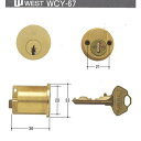 WEST,ウエスト セキスイ 2200E 補助錠用(RC14) キー3本付き (WCY-67) 【在庫品】(3)