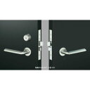 MIWA U9LA53-2型 BS64mm 扉厚33~41mm 左右勝手兼用 ステンレスシルバー色(ST) キー3本付き 【在庫品】(3)