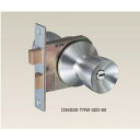 アルファ Wロック D36S05-TRW32D-60 バックセット60 扉厚25~42 (外側:シリンダー付ノブ/内側:サムターン付ノブ) キー5本付き 【在庫品】★001511