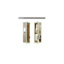 YKK、アルコック、立山他 召合せ錠 WEST 300-S0105-SC (CL-180)(KH-1)【在庫品】